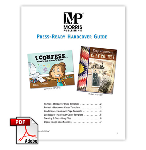 Hardcover Press-Ready Pages Guide